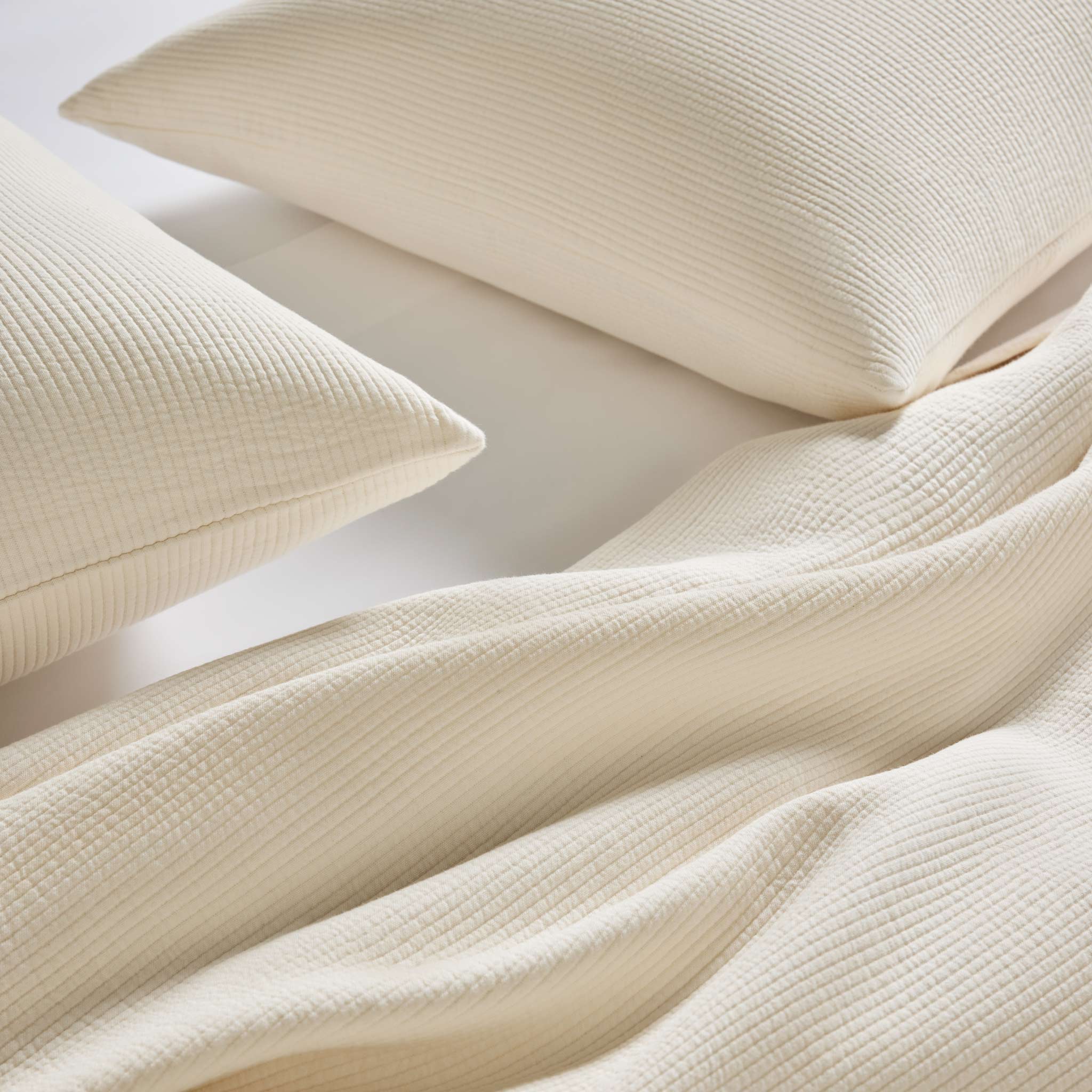 Ribbed Matelasse Sham Set - Image 15