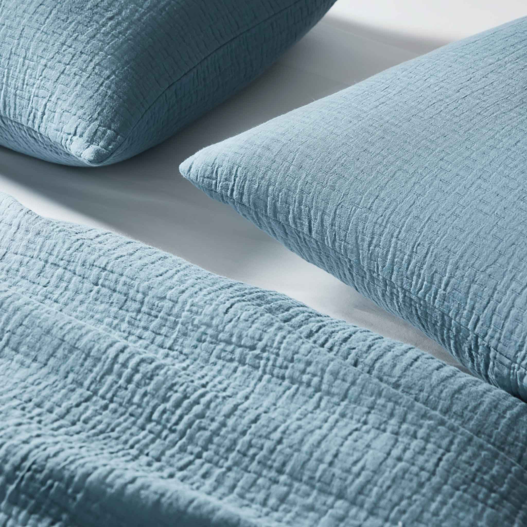 Breezeweave Crinkle Cotton Duvet Cover - Image 15
