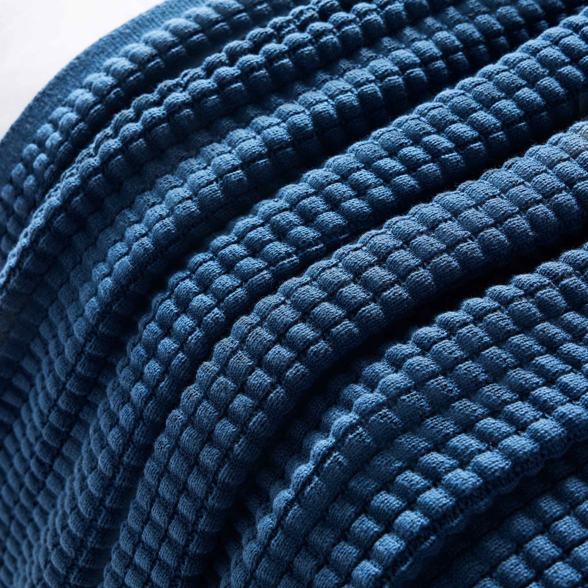Grid Knit Cotton Throw Blanket - Last Call - Image 29