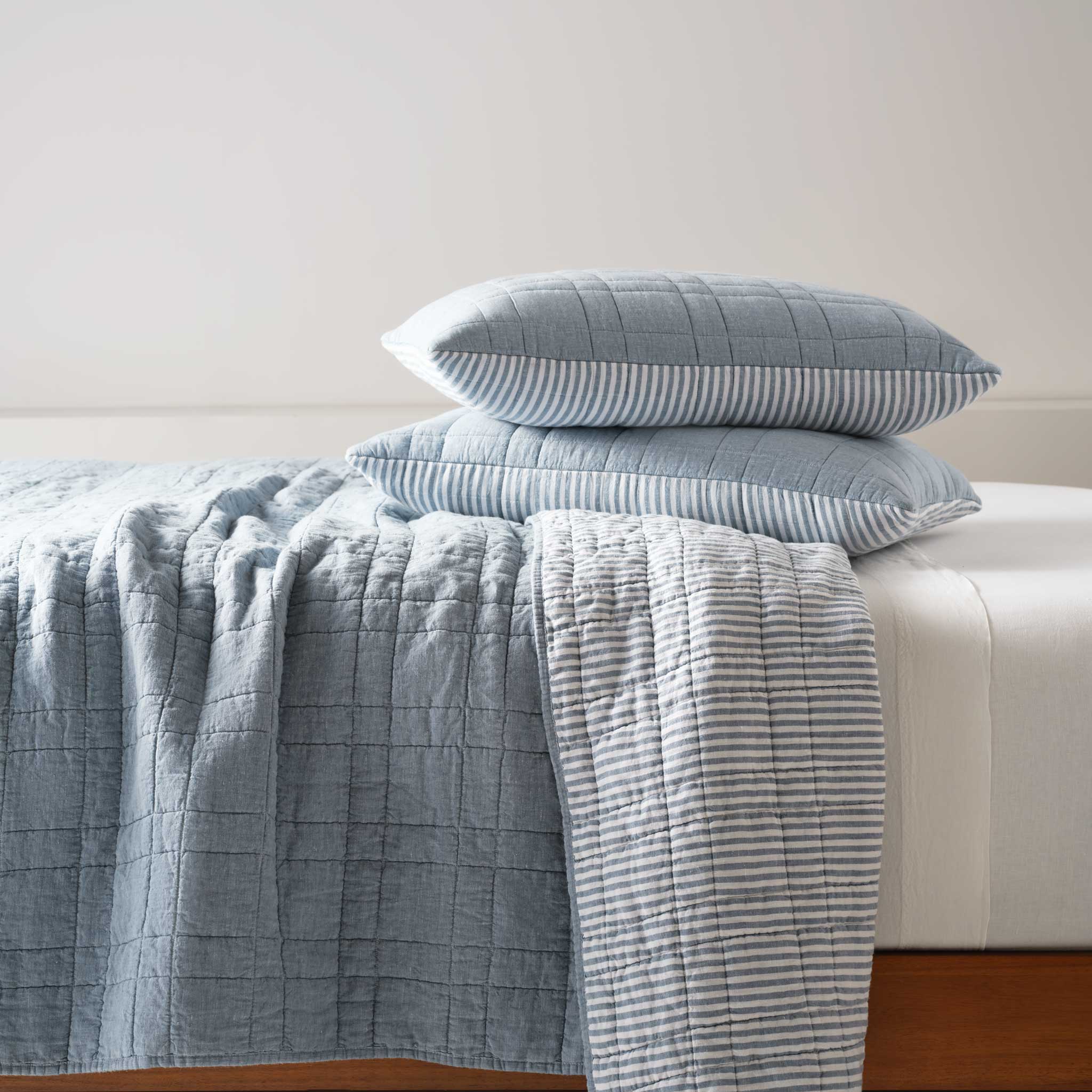 Washed European Linen Quilt - Image 20