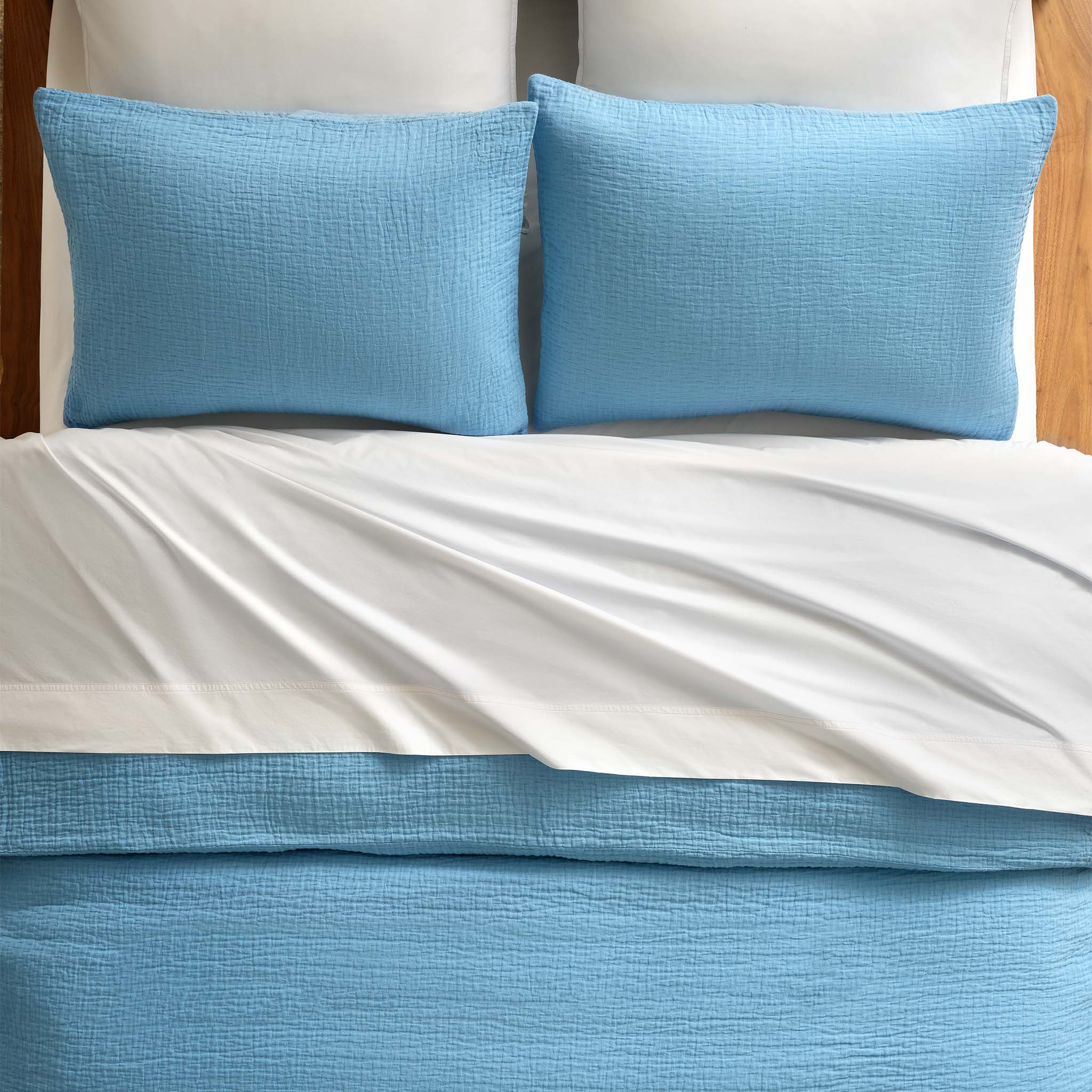 Breezeweave Crinkle Cotton Duvet Cover - Image 28